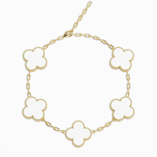 Clovers Anklet - ShopLorca