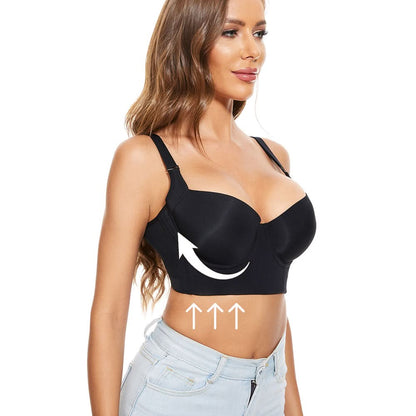 Lamouria - Deep Cup Bra - ShopLorca
