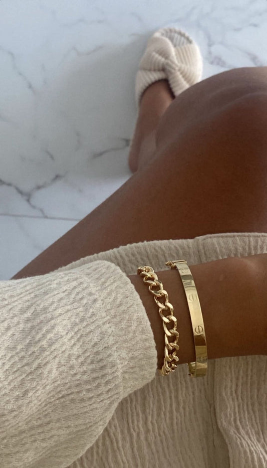 Lila Bracelet (in silver & gold) - ShopLorca
