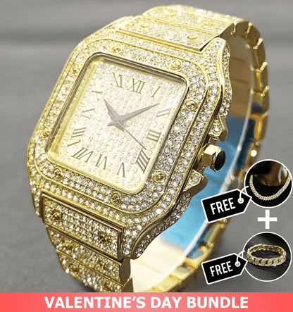 Medalia Iced Out Watch - ShopLorca