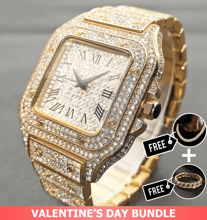 Medalia Iced Out Watch - ShopLorca