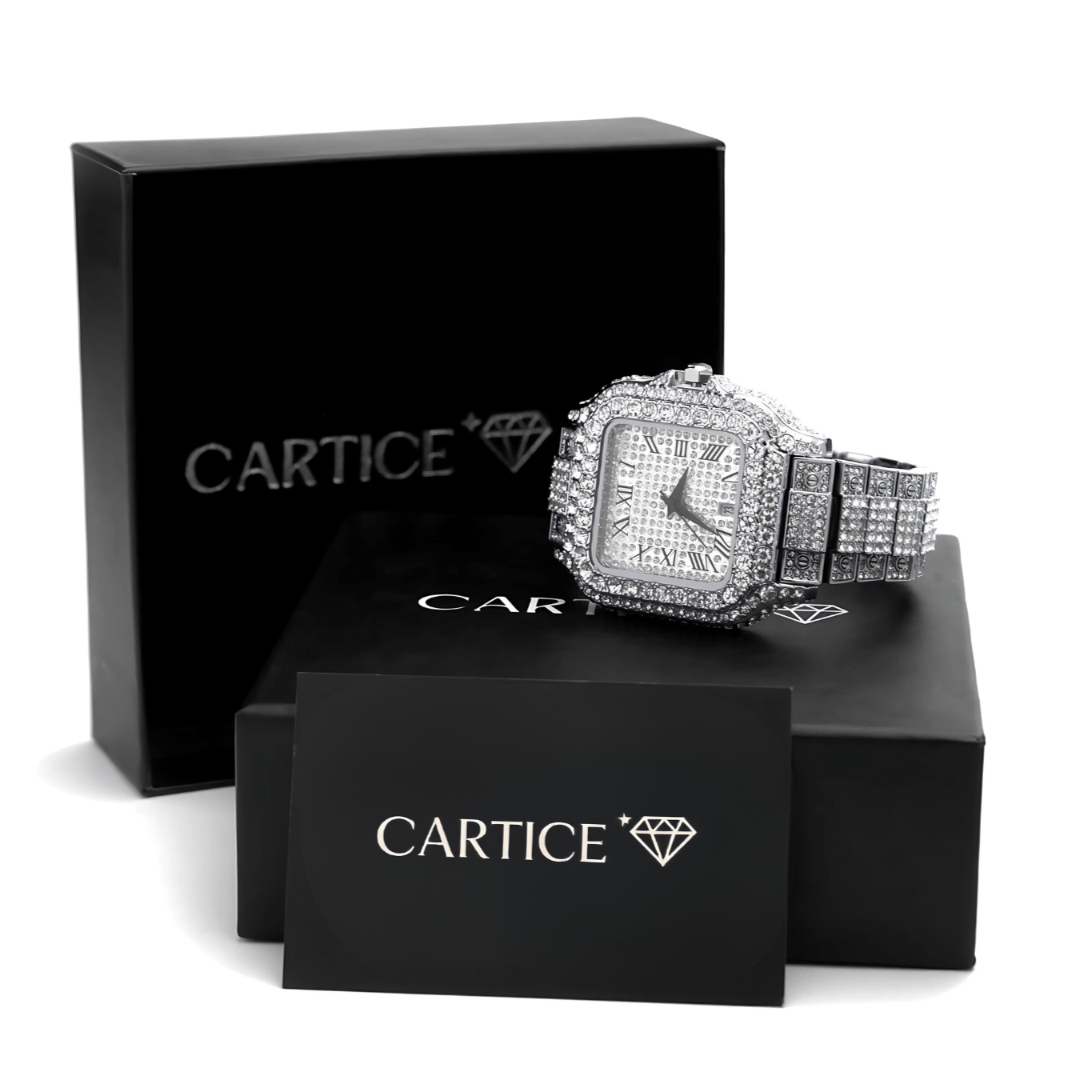 Medalia Iced Out Watch - ShopLorca