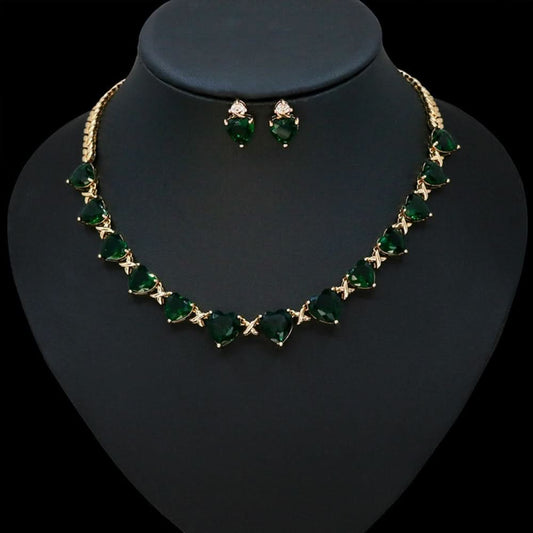 Sparkling Hearts Jewelry Set - ShopLorca